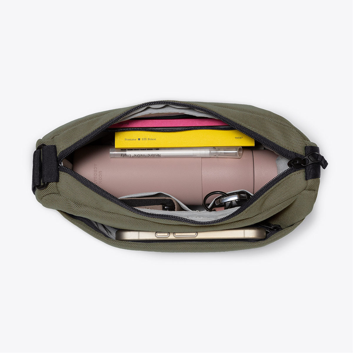 Adam Half-Moon Bag - Olive / Mini
