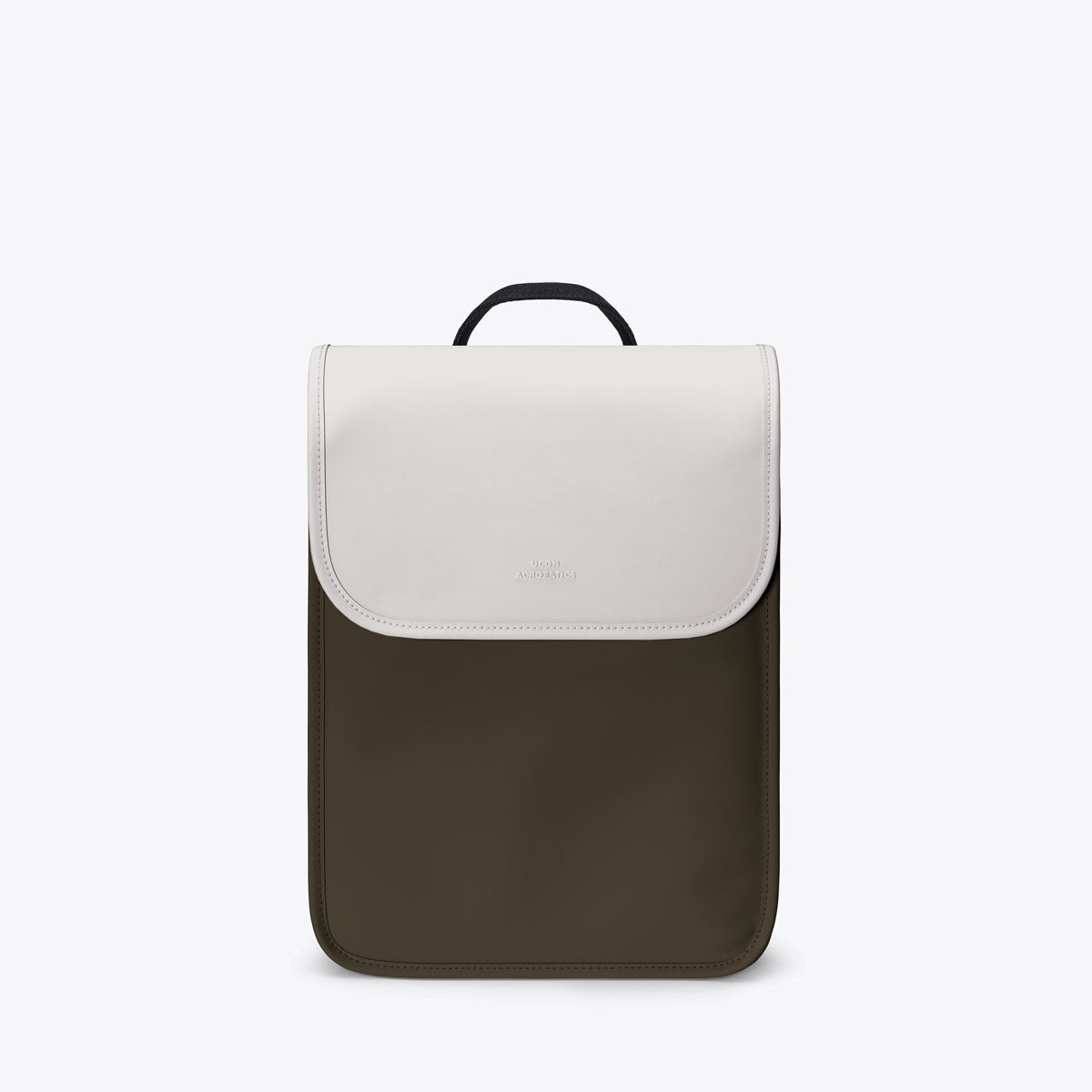 Adina Flap-Top Backpack - Glacier Grey - Olive