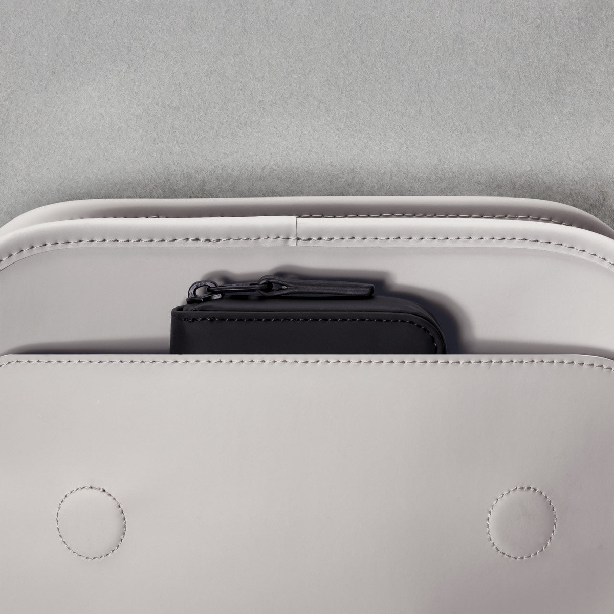Adina Flap-Top Backpack - Glacier Grey