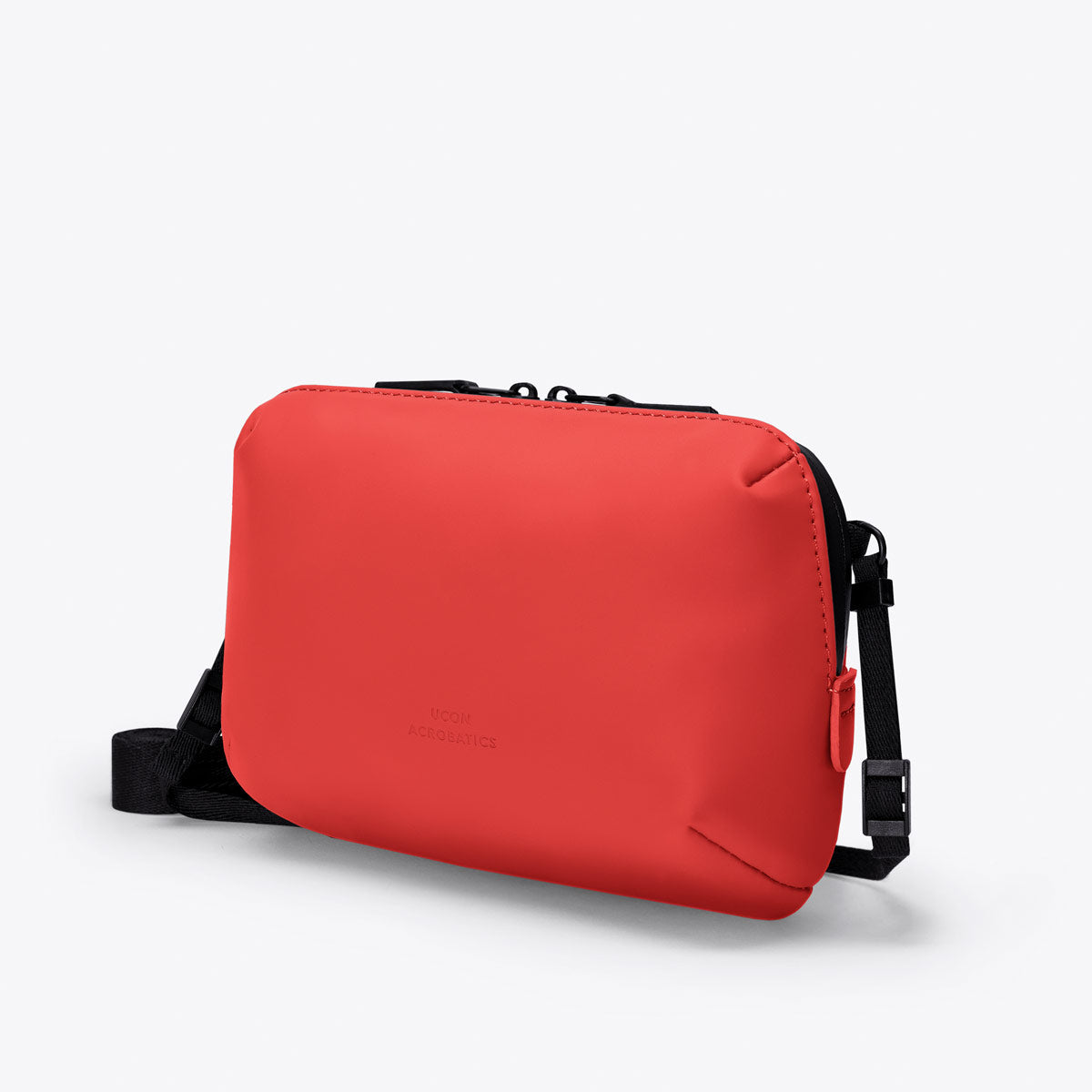Ando Crossbody Bag - Red / Large