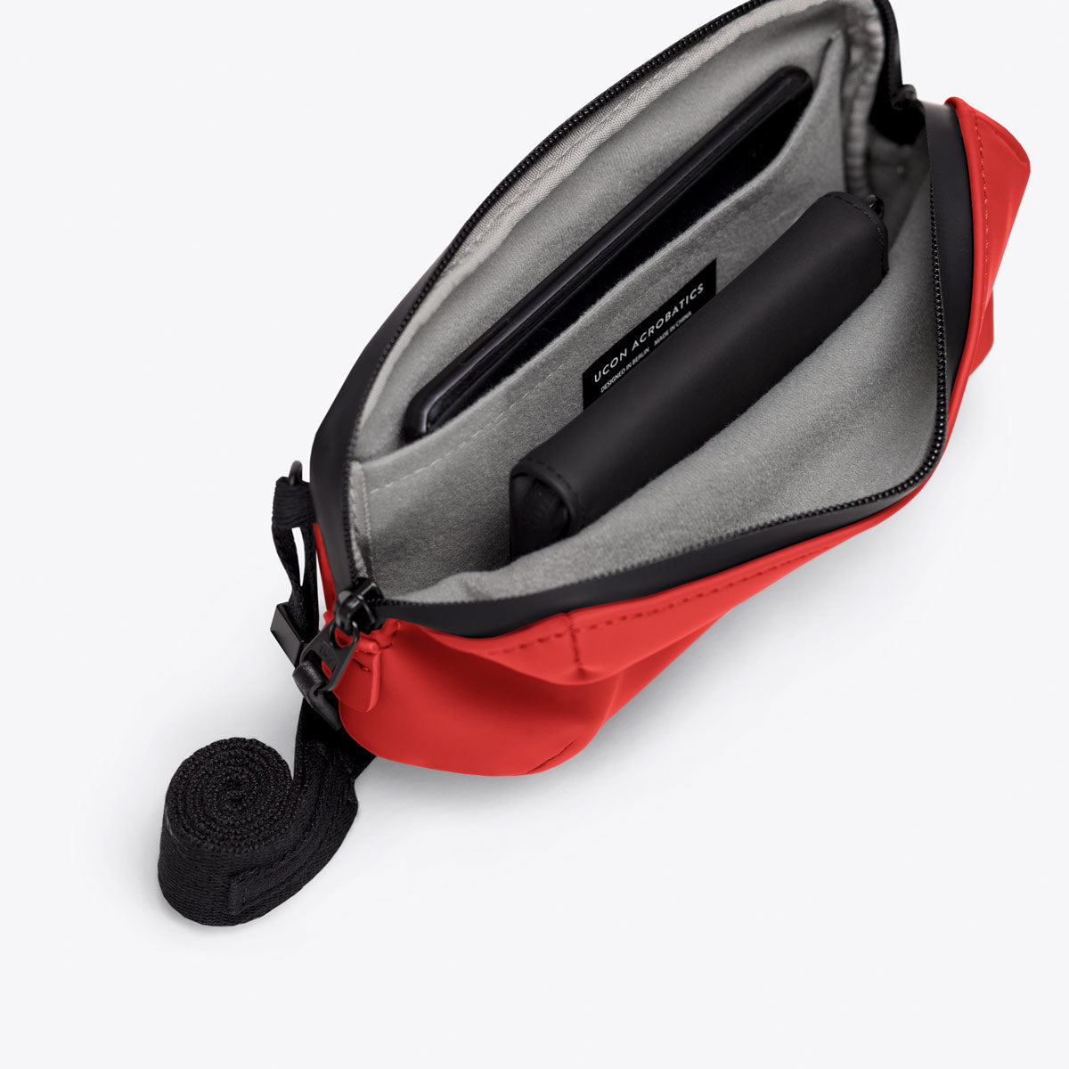 Ando Crossbody Bag - Red / Large