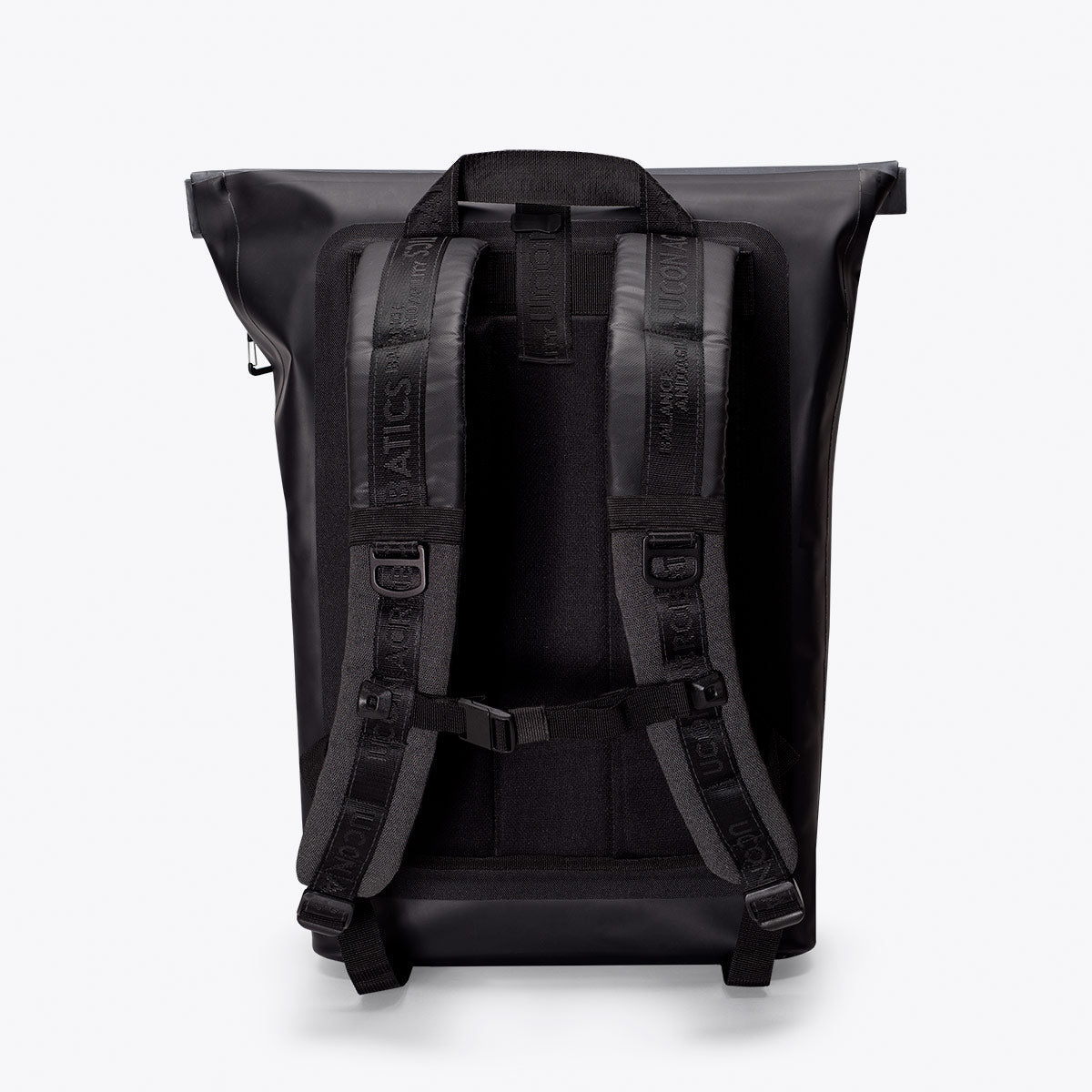 Hajo Roll-Top Backpack - Black / Medium