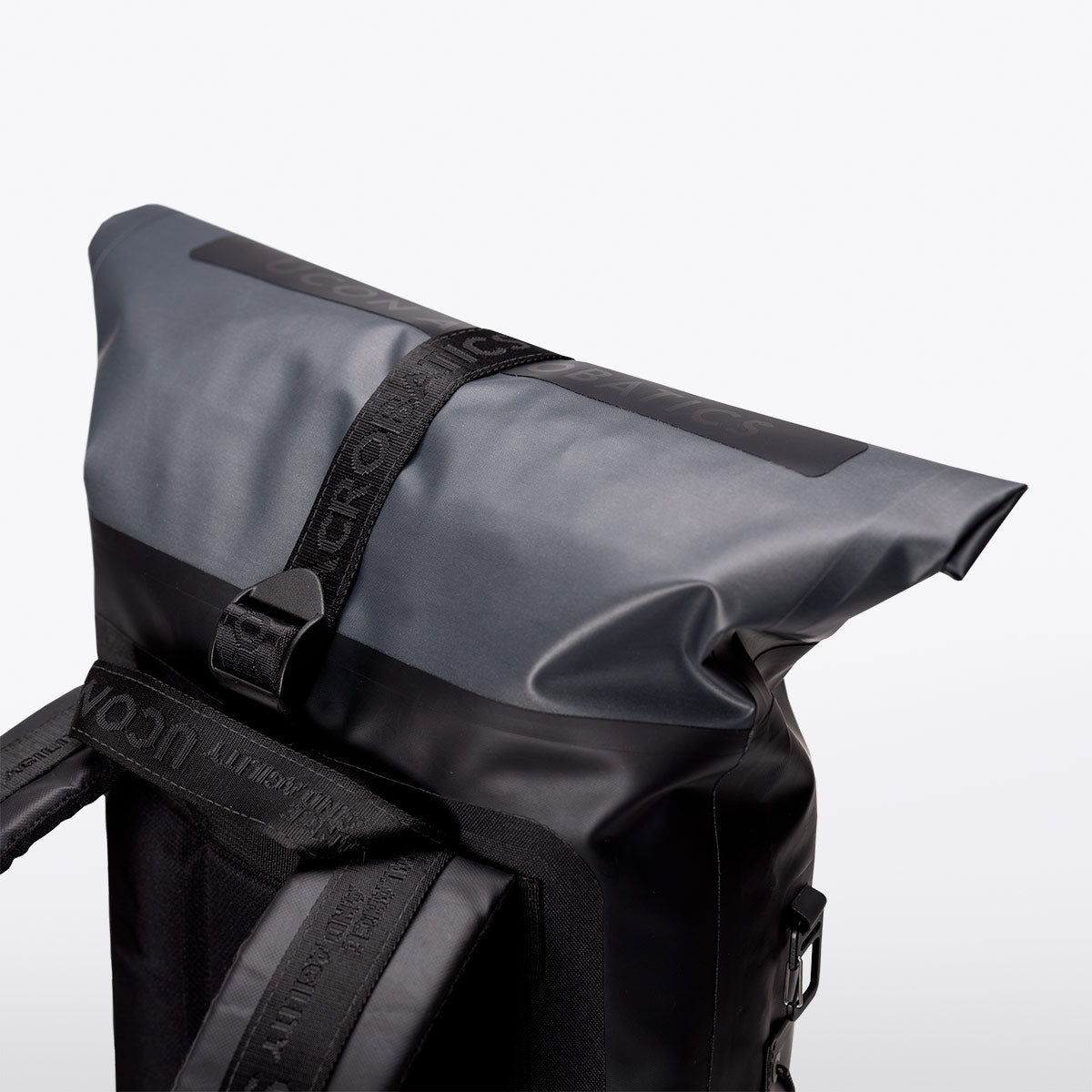 Hajo Roll-Top Backpack - Black / Medium