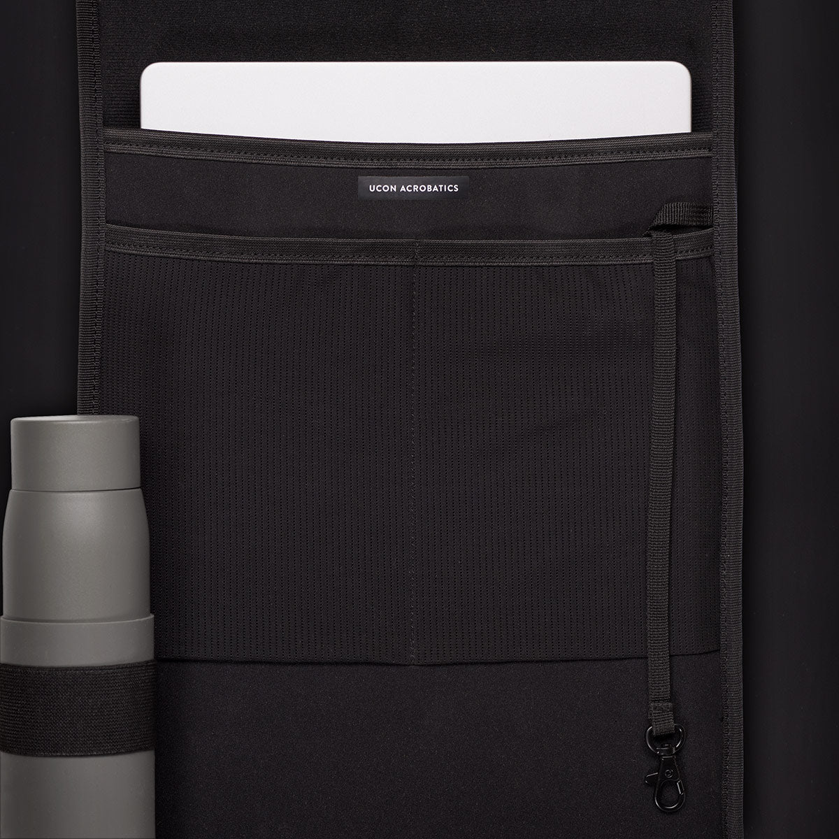 Hajo Roll-Top Backpack - Black / Medium