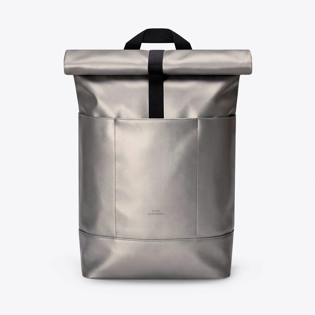 Hajo Roll-Top Backpack - Dark Grey Metallic / Medium
