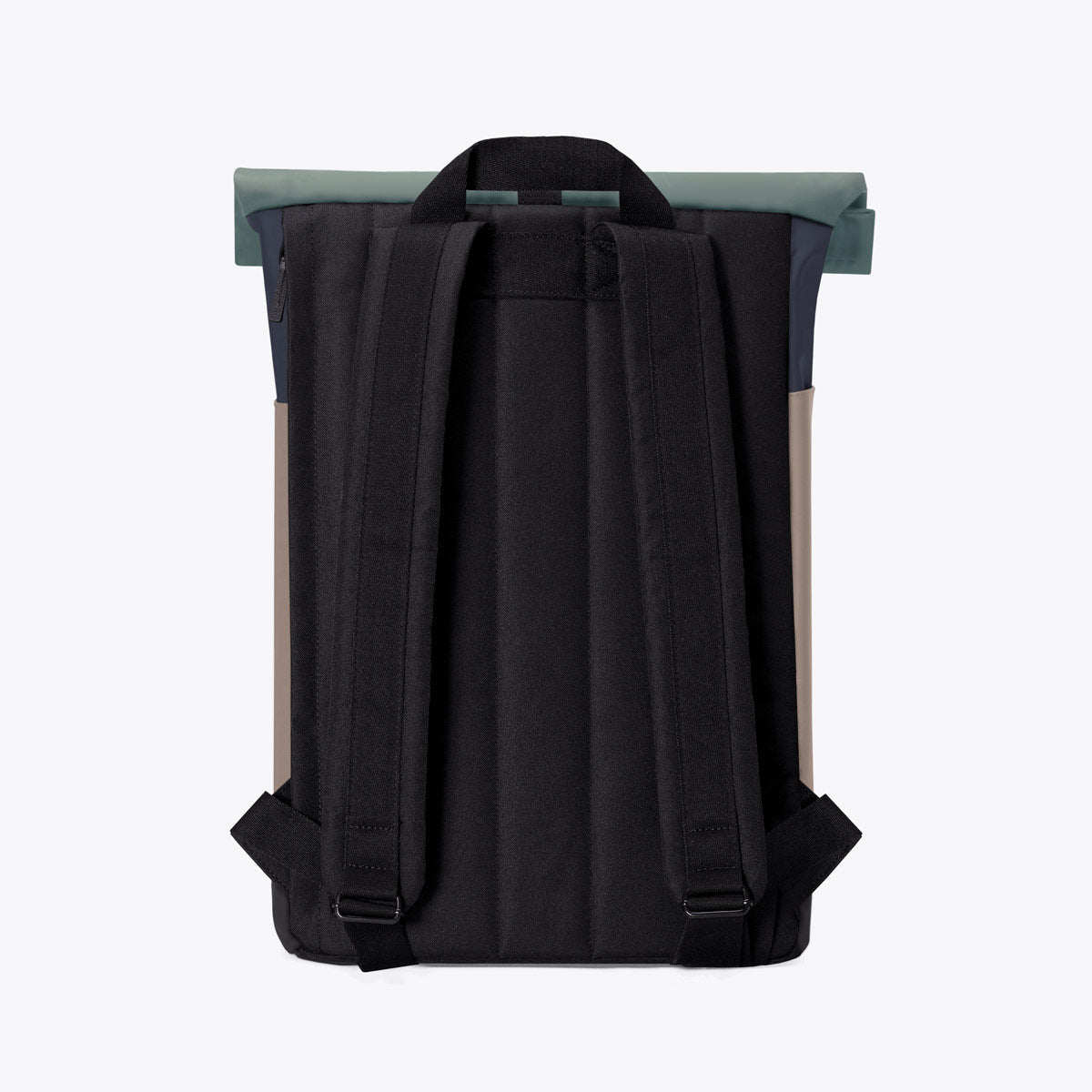 Hajo Roll-Top Backpack - Dark Navy - Dark Sand / Medium
