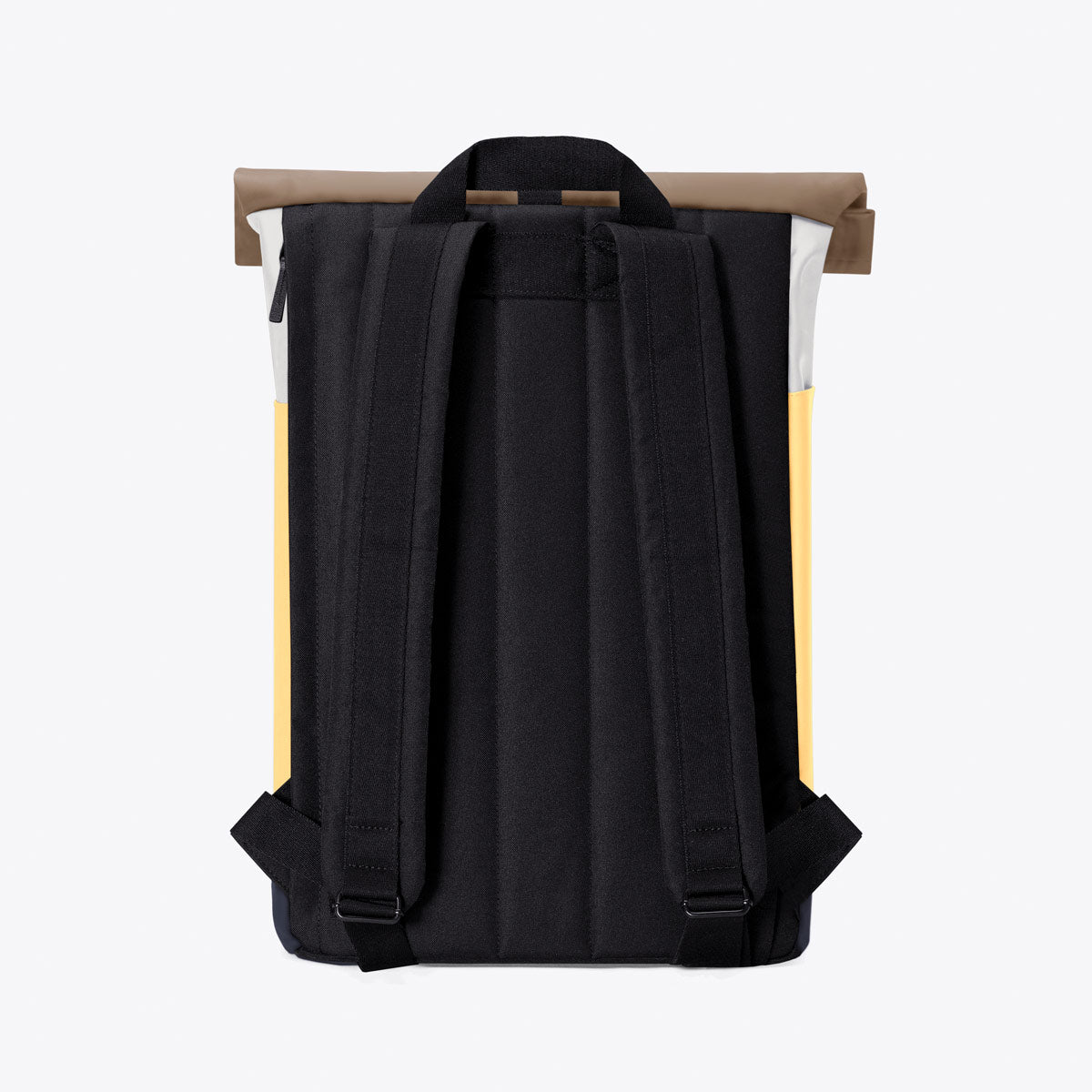Hajo Roll-Top Backpack - Glacier Grey - Lemon / Medium