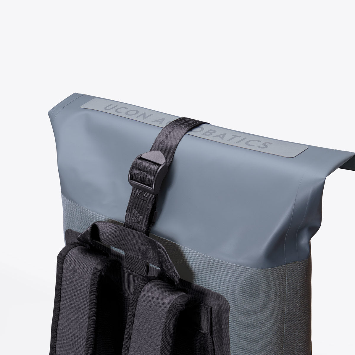 Hajo Roll-Top Backpack - Ocean Blue Reflective / Medium