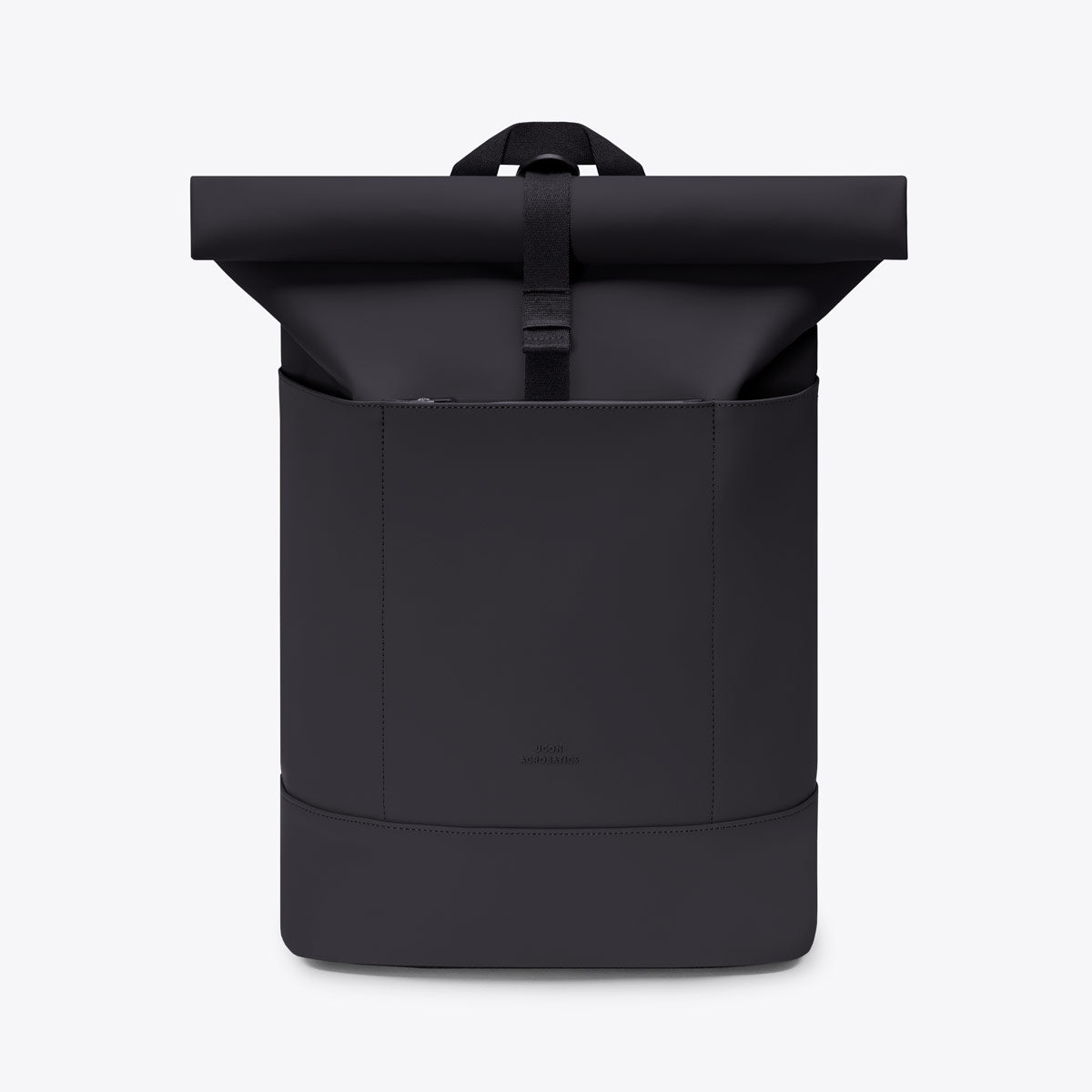 Hajo Roll-Top Pannier Backpack - Black / Medium