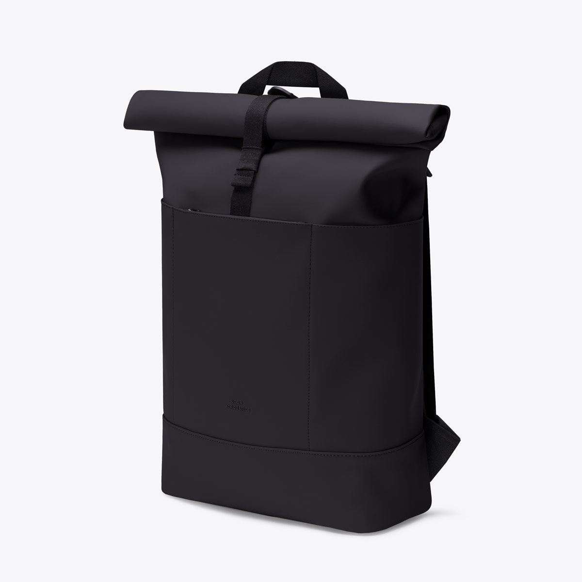Hajo Roll-Top Pannier Backpack - Black / Medium