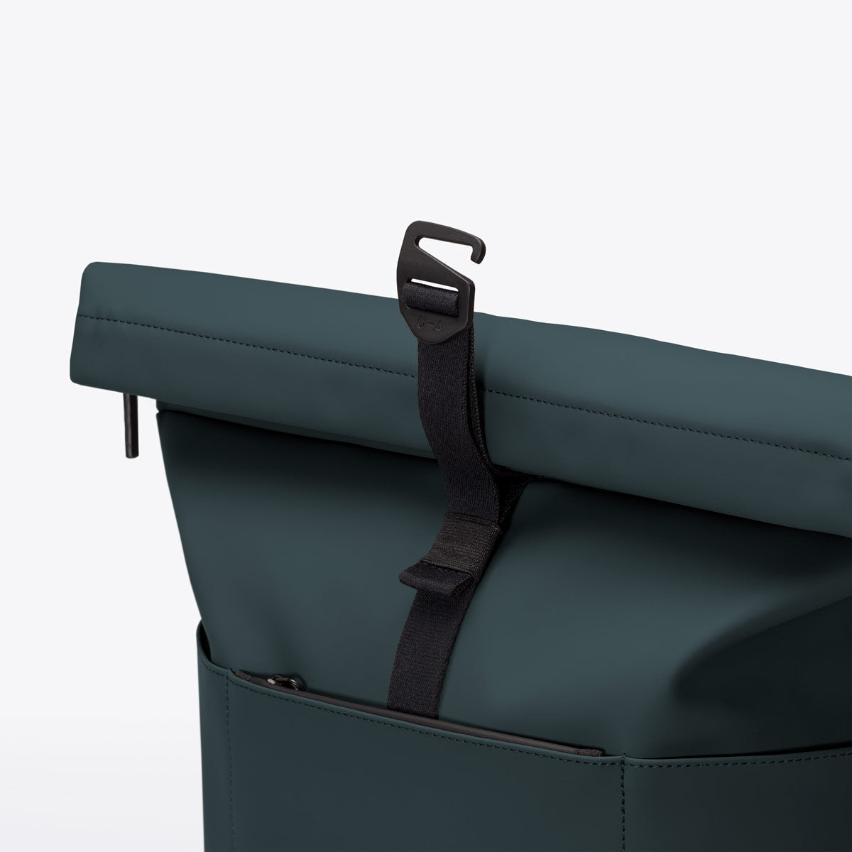 Hajo Roll-Top Pannier Backpack - Forest / Medium