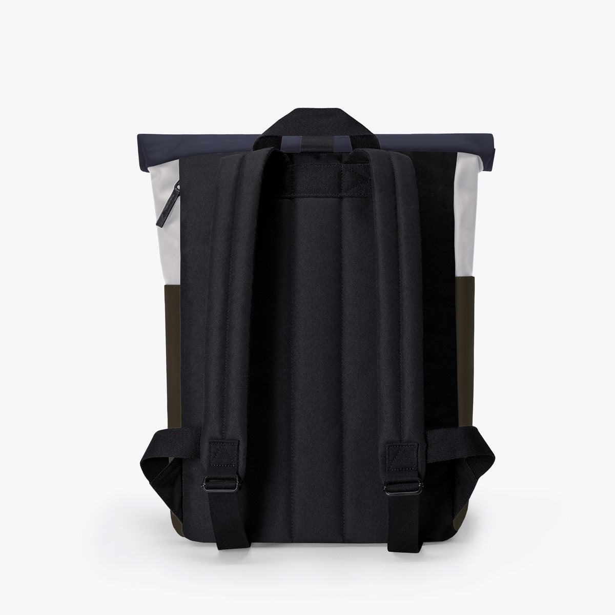 Hajo Roll-Top Backpack - Glacier Grey - Olive / Mini