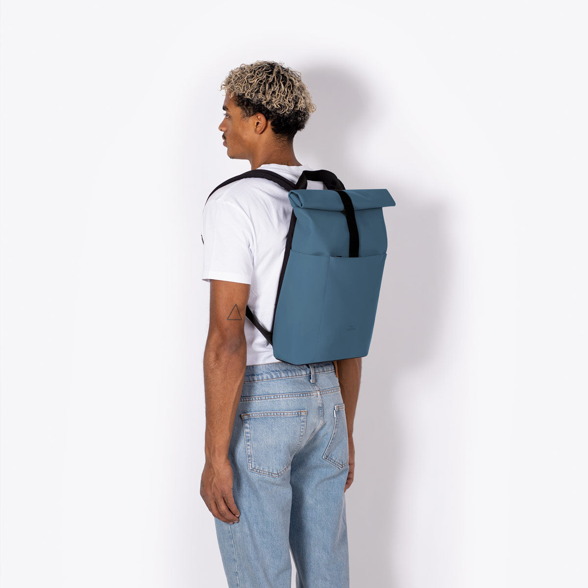 Hajo Roll-Top Backpack - Petrol / Mini