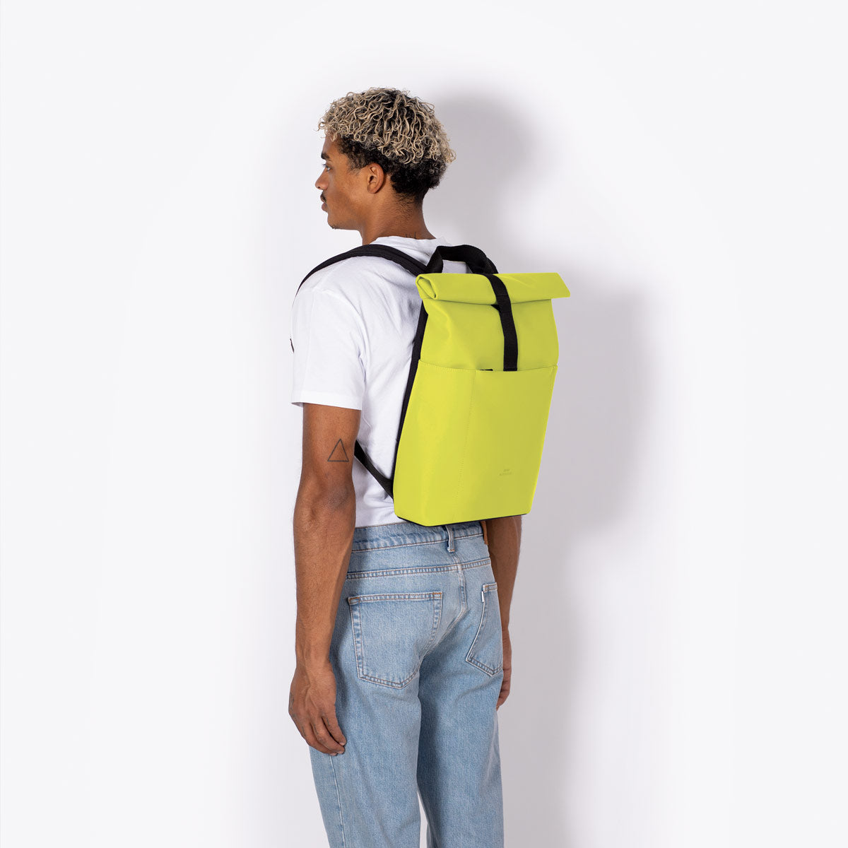 Hajo Roll-Top Backpack - Acid Lime / Mini
