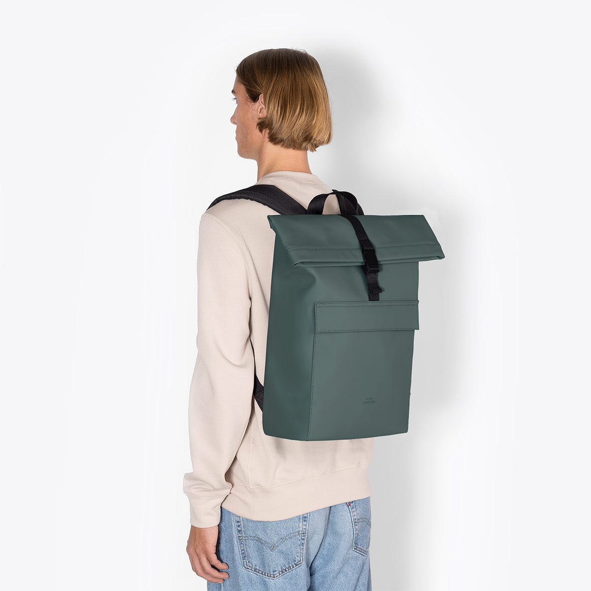 Jannik Roll-Top Backpack - Pine Green / Medium