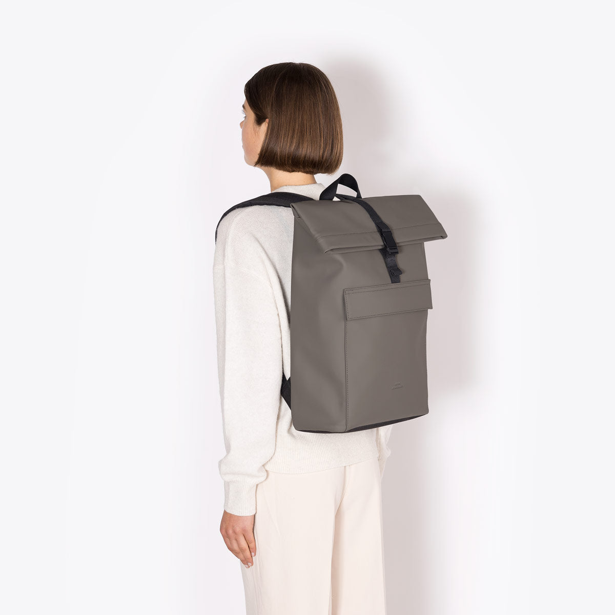 Jannik Roll-Top Backpack - Dark Grey / Medium