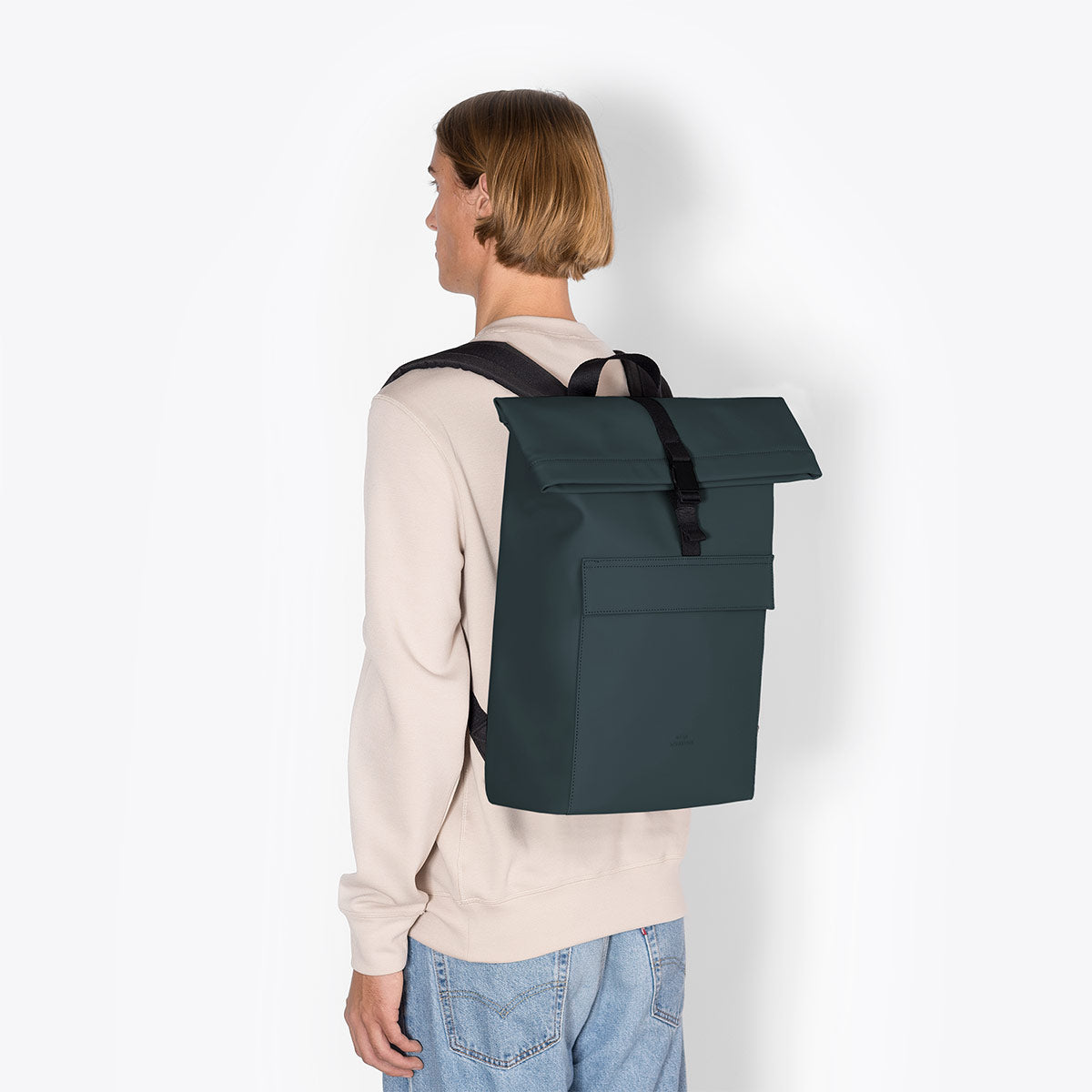 Jannik Roll-Top Backpack - Forest / Medium
