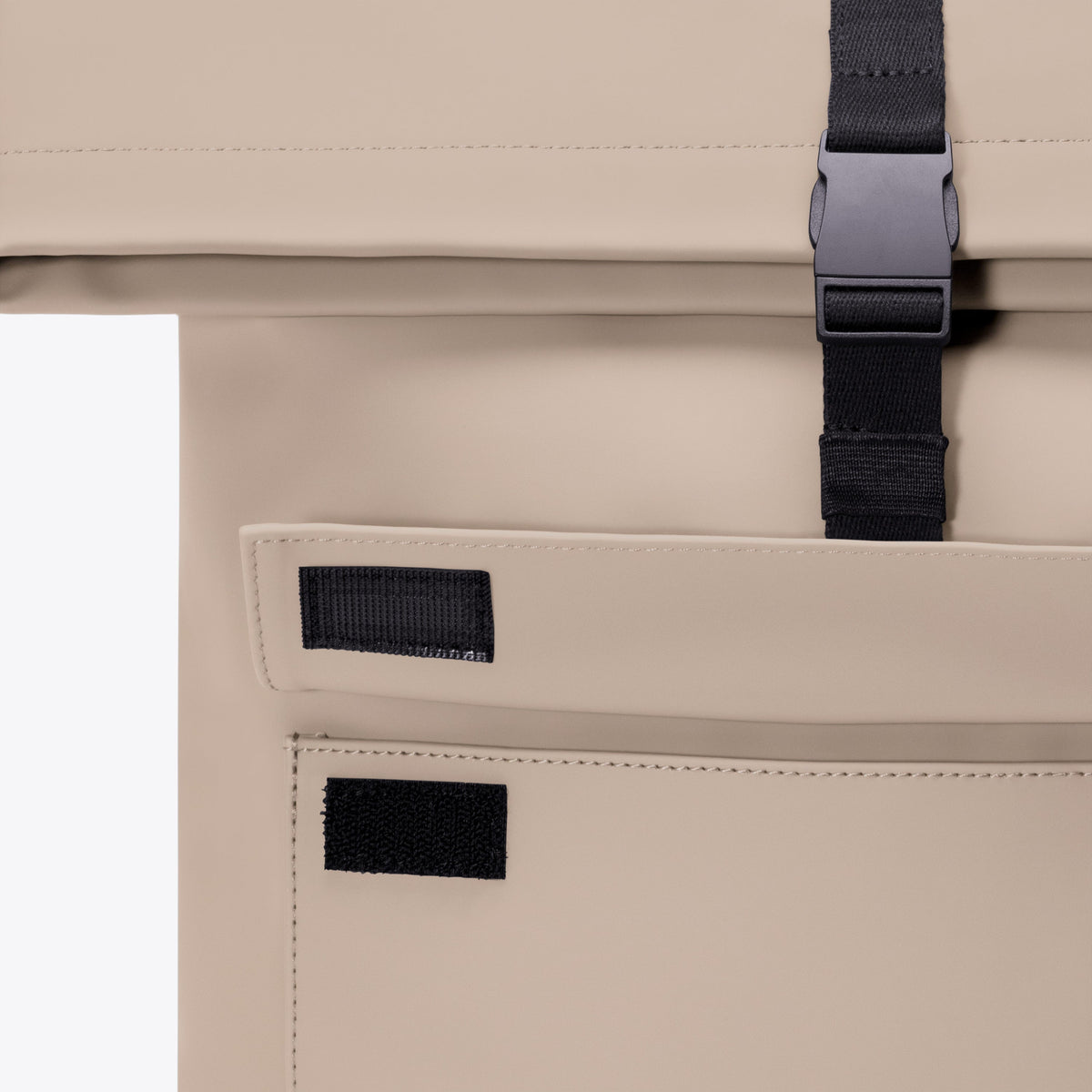 Jannik Roll-Top Pannier Backpack - Sand / Medium