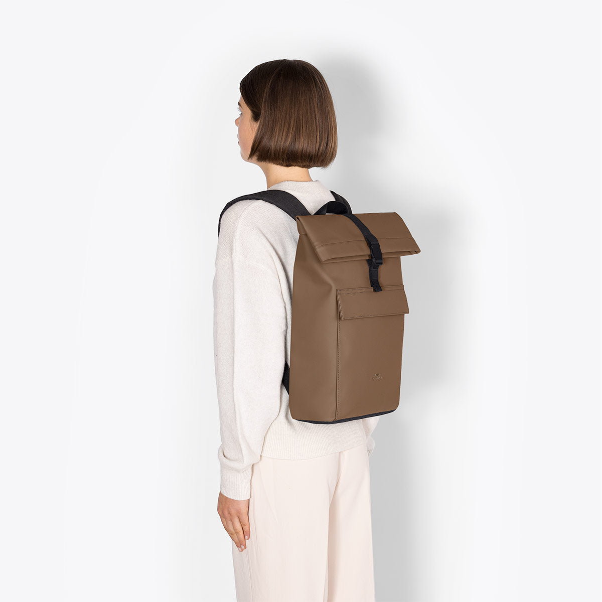 Jannik Roll-Top Backpack - Chestnut / Mini