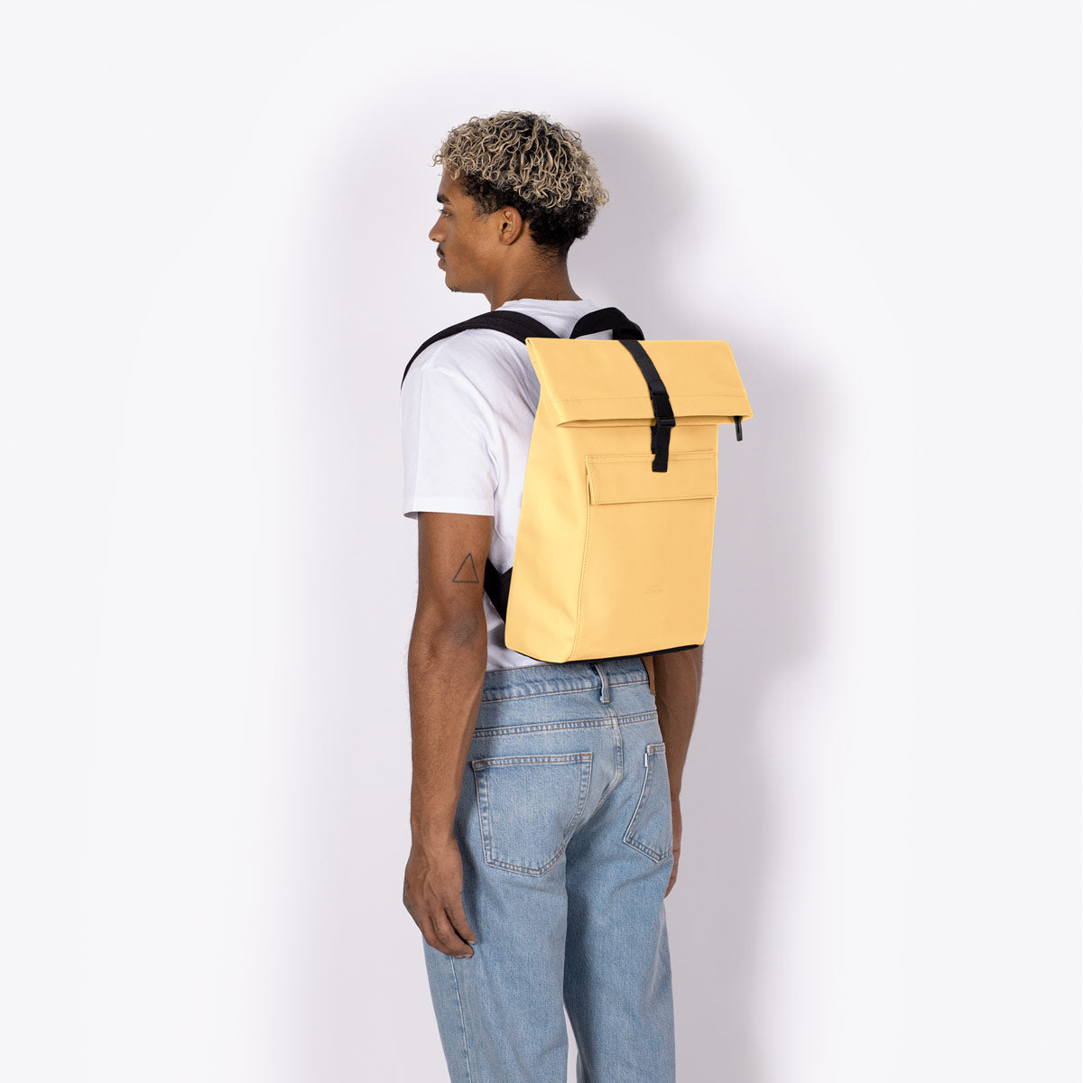 Jannik Roll-Top Backpack - Lemon / Mini