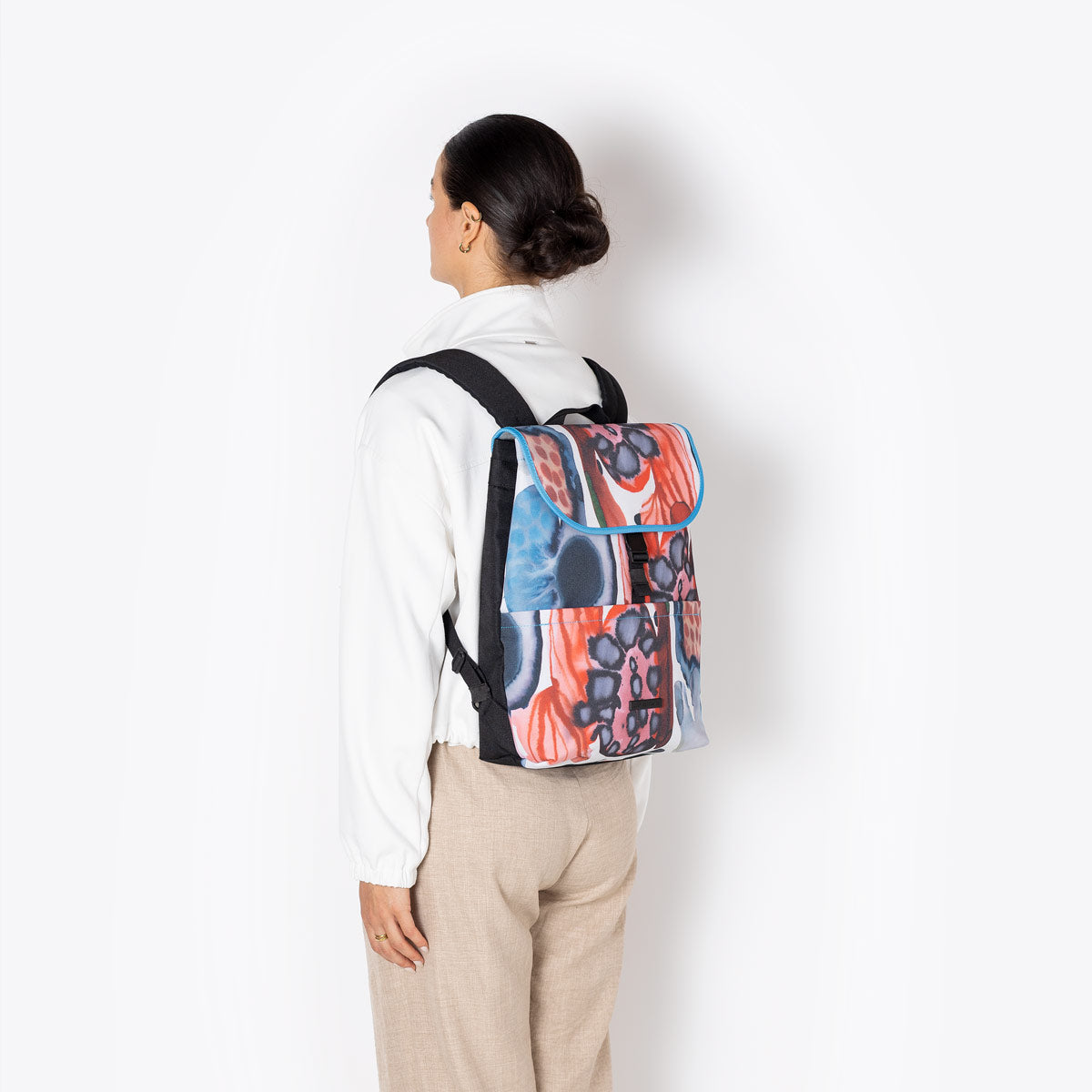 Mion Flat Top Backpack - Emma Larsson Artwork