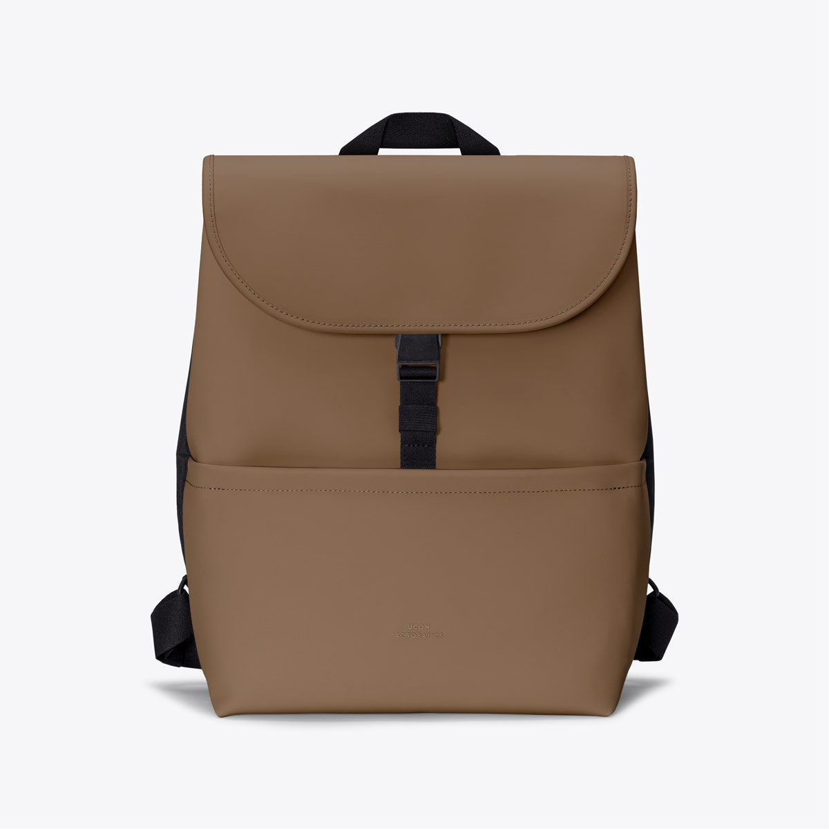Mion Flat Top Backpack - Chestnut