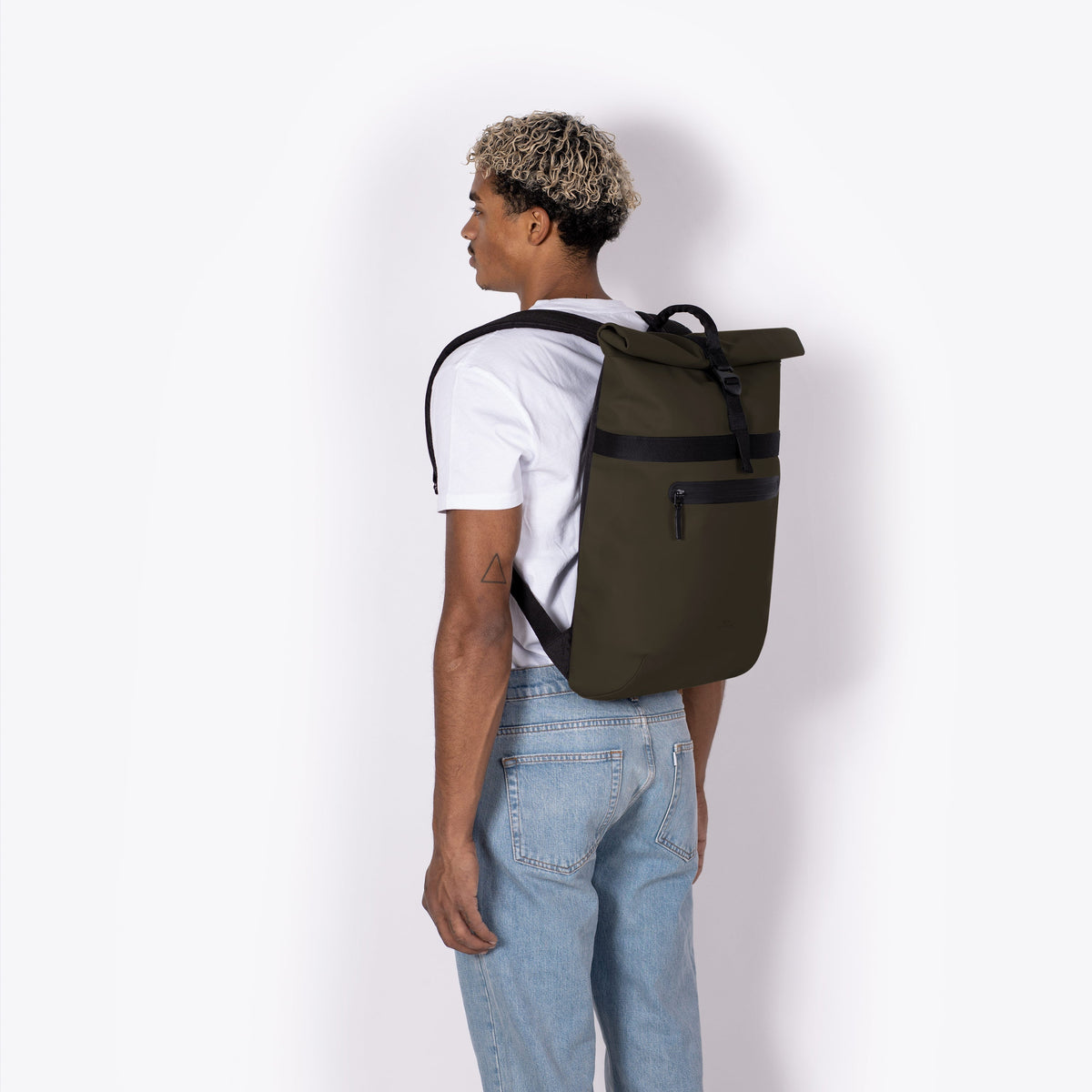Niklas Roll-Top Backpack - Olive