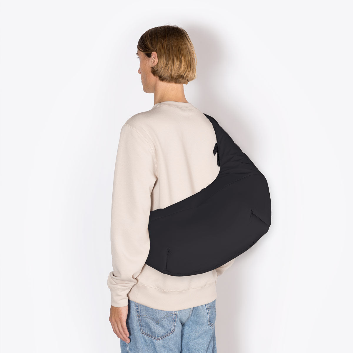 Shota Puffy Bag - Black / Large