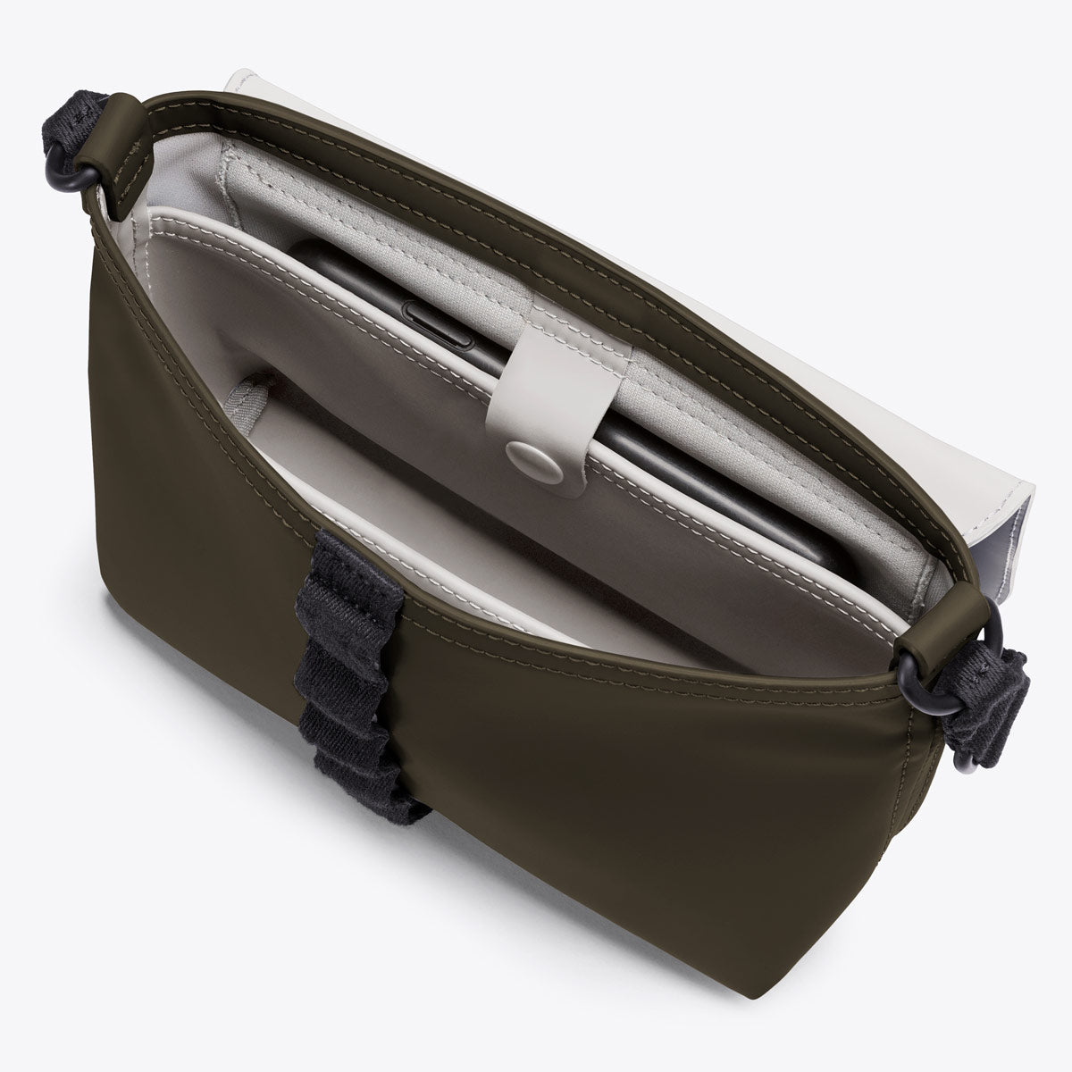 Yuri Shoulder Bag - Glacier Grey - Olive