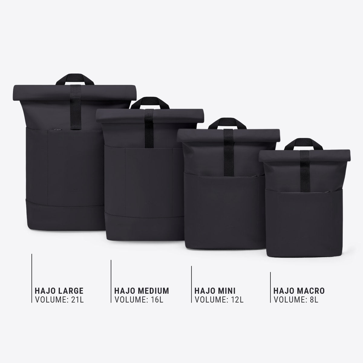 Hajo Roll-Top Backpack - Multicolour / Mini
