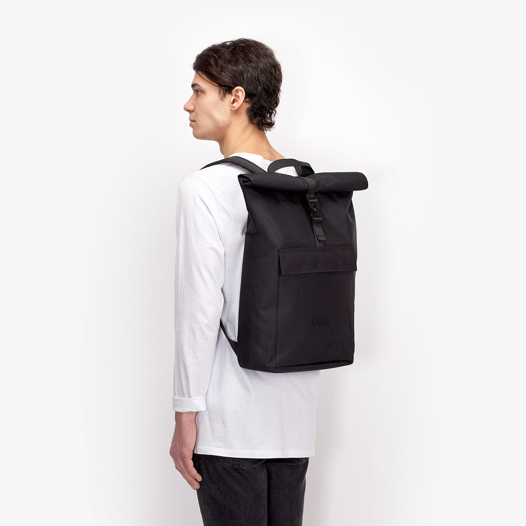 Ucon Acrobatics • Jasper Medium Backpack • Stealth Series (Black)